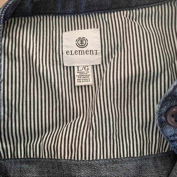 Element Dark Denim shirt - Picture 4 of 4